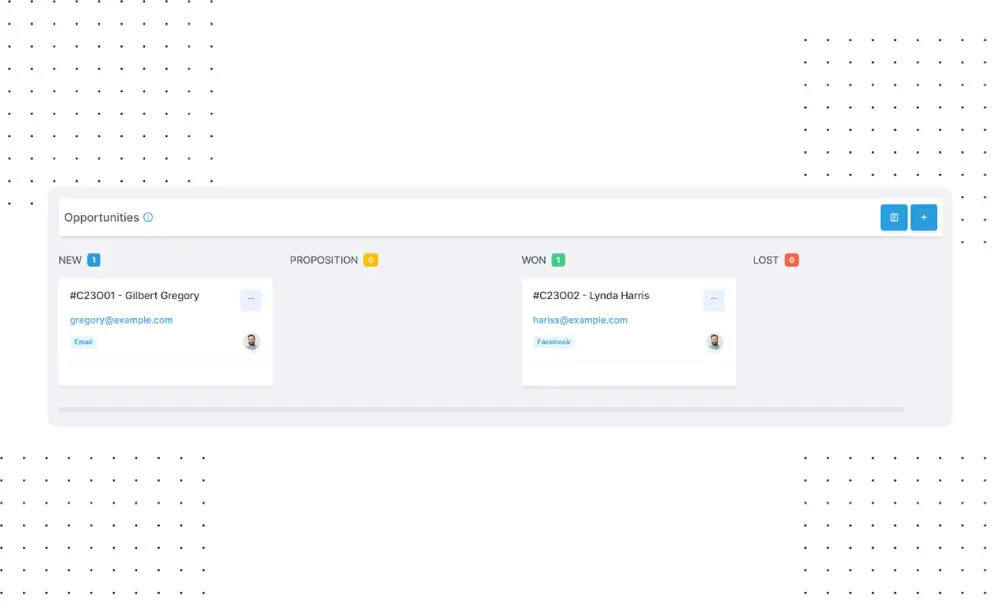 Clear Opportunity Tracking