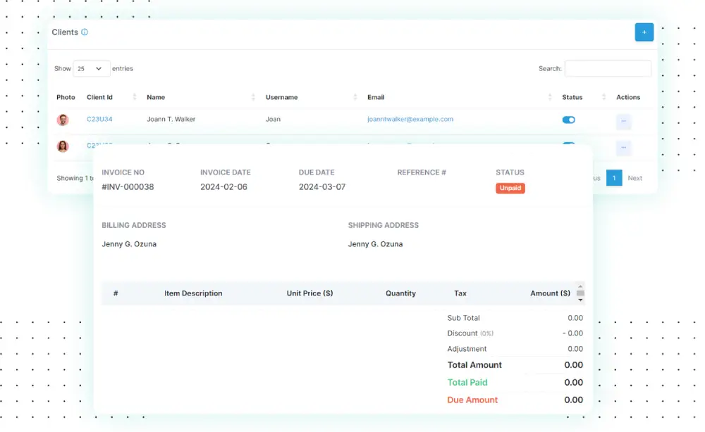 Client Information Management