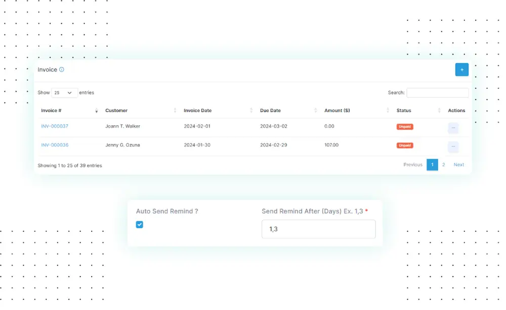 Late Payment Reminders
