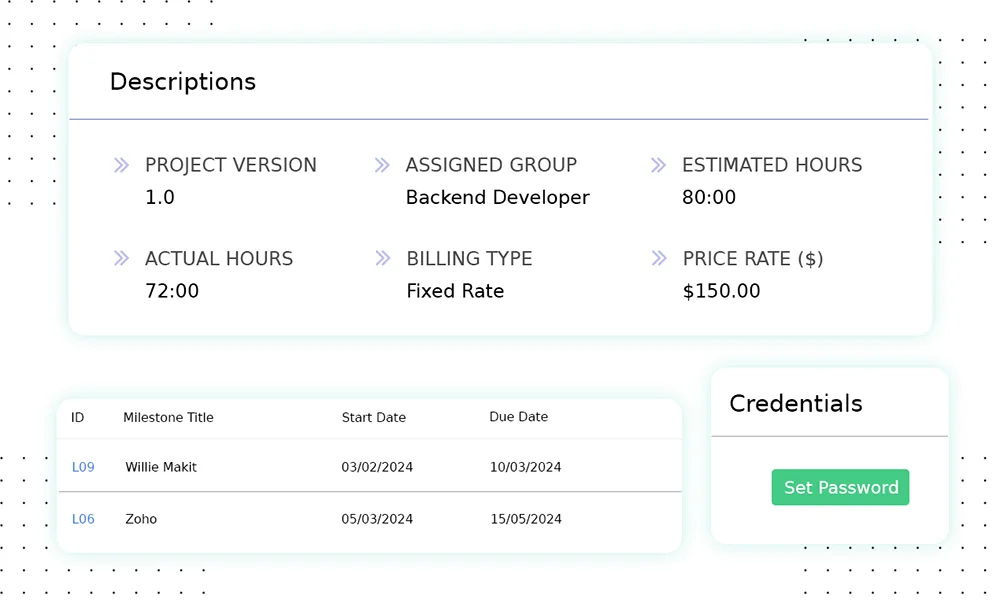 Manage Projects from Start to Finish