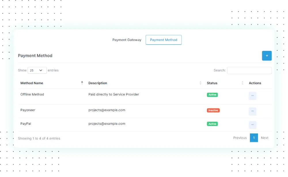 Mode of Payment Clarity