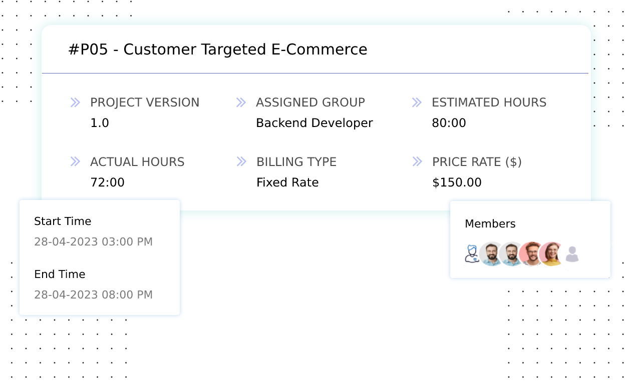 Robust time tracking for your team