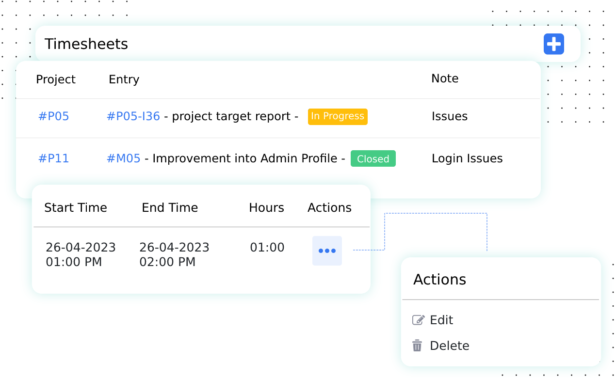 Time Tracking And Timesheet