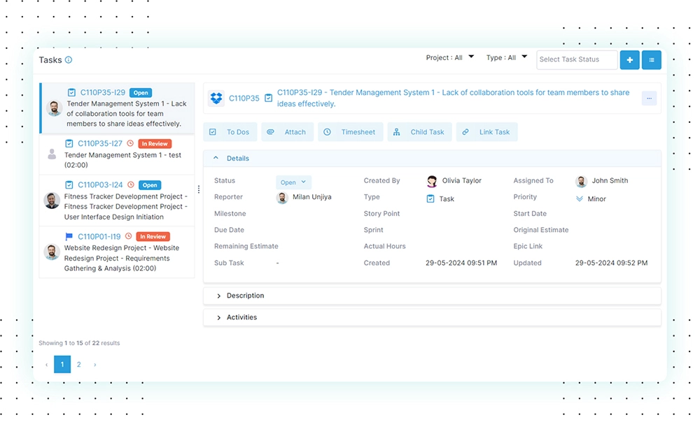 Timely Delivery of Project