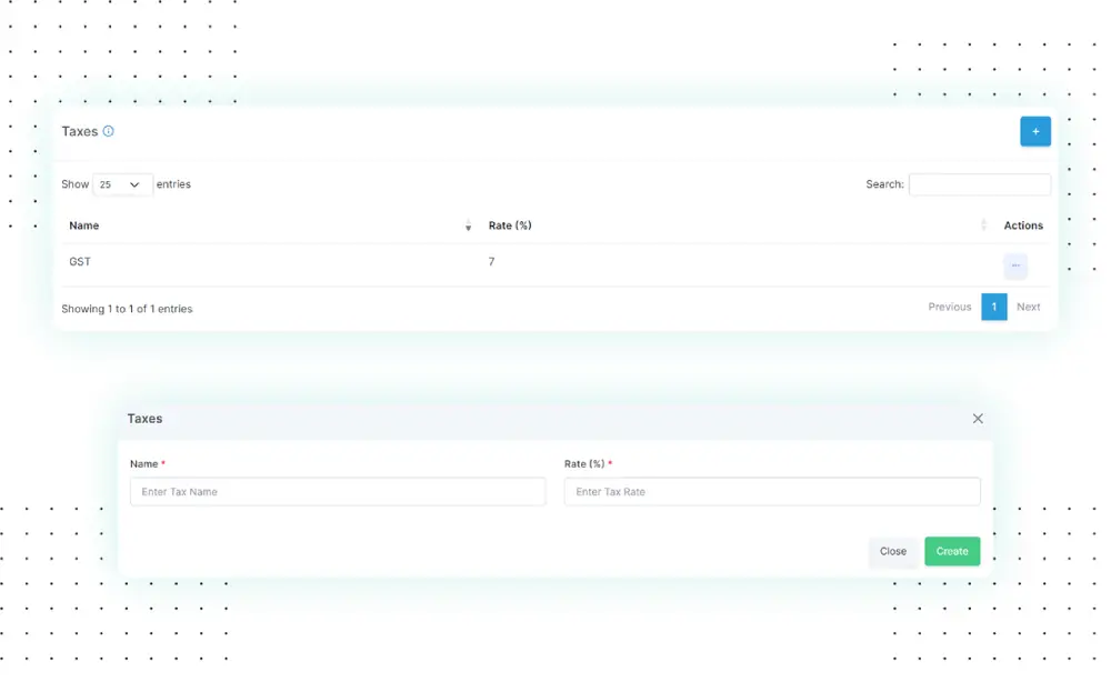 User-Friendly Configuration Tax Management