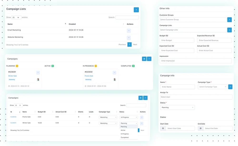 Strategic Campaign Coordination