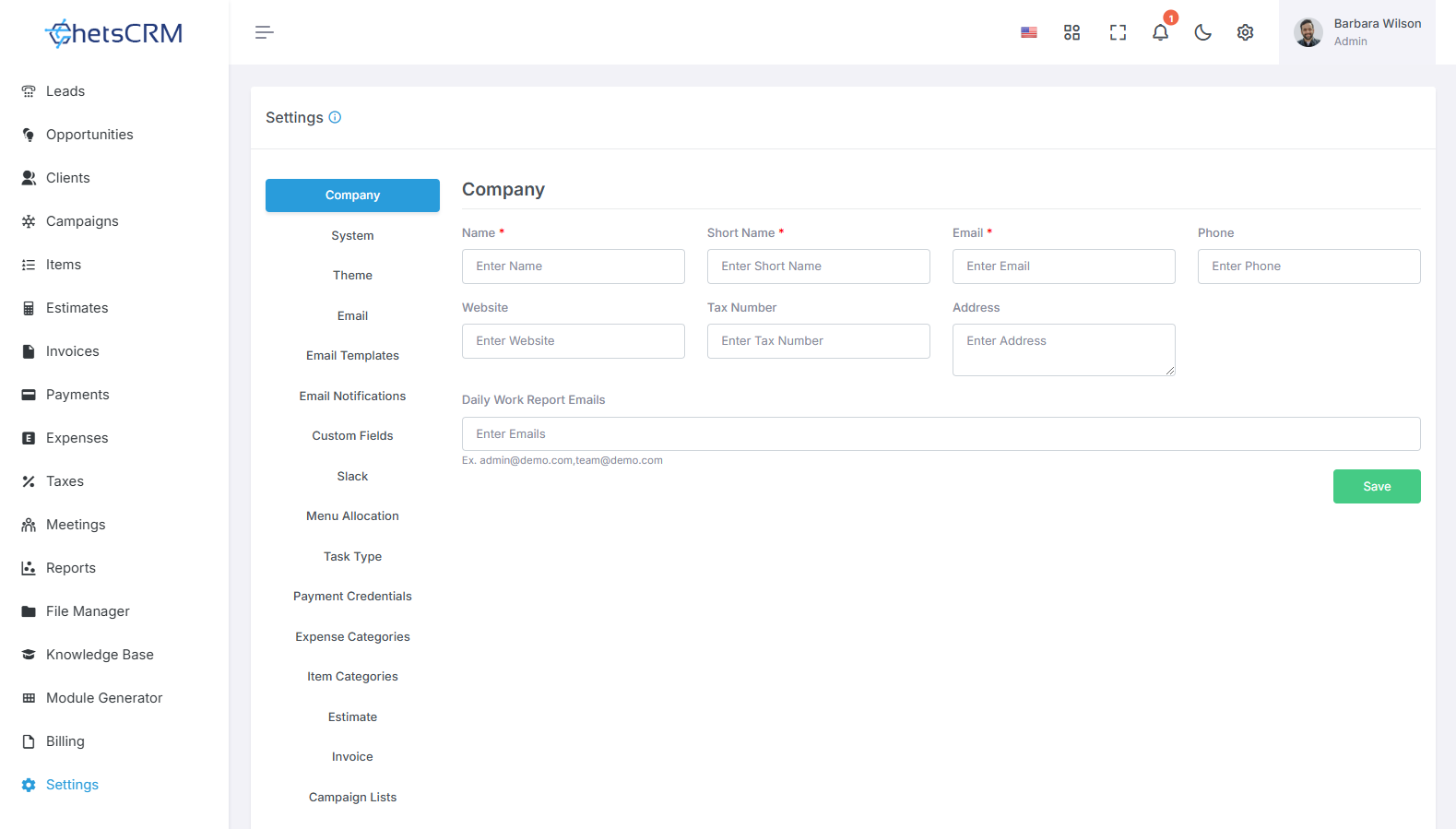 Comment Configurer Différents Paramètres?